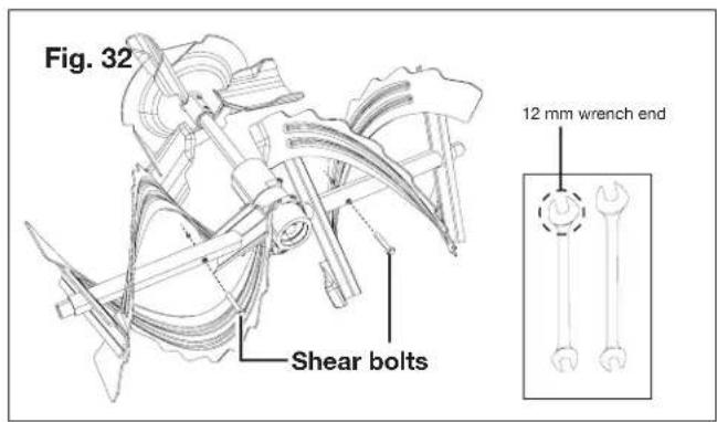 Snow Joe 24VX4SB24CT - Replacing Auger Blades - 2