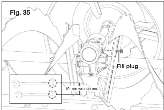 Snow Joe 24VX4SB24CT - Auger Gearcase - 1