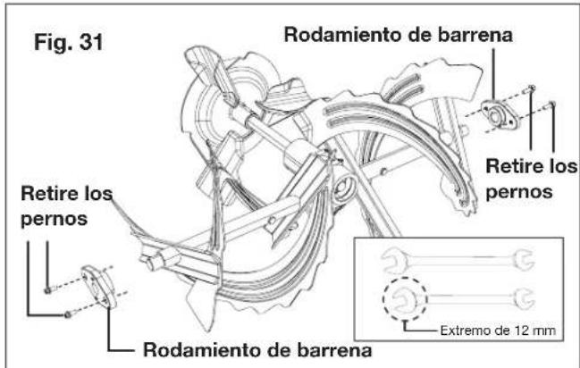 Snow Joe 24VX4SB24CT - Reemplazo de las hojas de barrena - 3