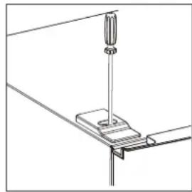 SILVERCREST SKGK 323 A1 - Changing the door hinge - 4