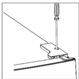 SILVERCREST SKGK 323 A1 - Inversion de la butée de porte - 1