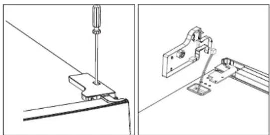 SILVERCREST SKGK 323 A1 - Changing the door hinge - 1