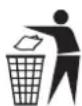 SILVERCREST SKGK 323 A1 - Packaging material label regarding waste separation - 2