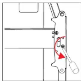 SILVERCREST SKGK 323 A1 - Changing the door hinge - 8
