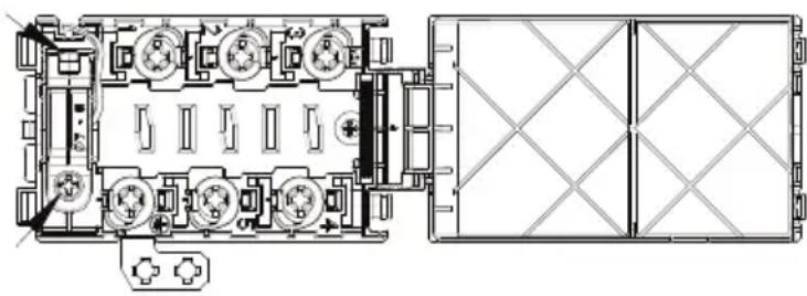 AMICA ACIS2115S - Remplacement ou montage du cordon d'alimentation - 2