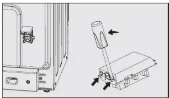 AMICA ACIS2115S - Remplacement ou montage du cordon d'alimentation - 1