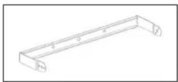 Etherma Solamagic SMS1PLUS1400T - Montaggio stufetta con staffa - 1