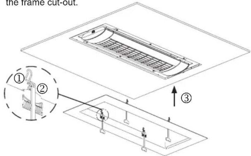 Etherma Solamagic SMS1PLUS1400T - Step 3: Installing the blind frame - 1