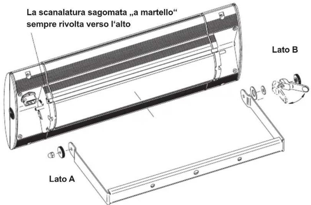 Etherma Solamagic SMS1PLUS1400T - Montaggio stufetta con staffa - 2