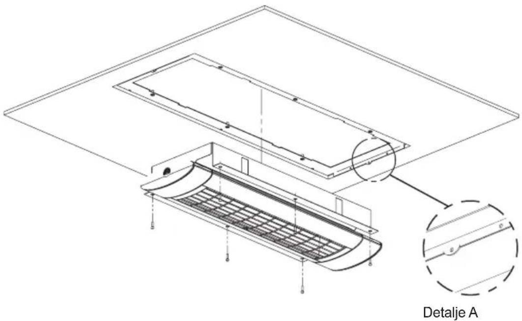 Etherma Solamagic SMS1PLUS1400T - Trin 2: Monter apparatet i indbygningsrummet - 1