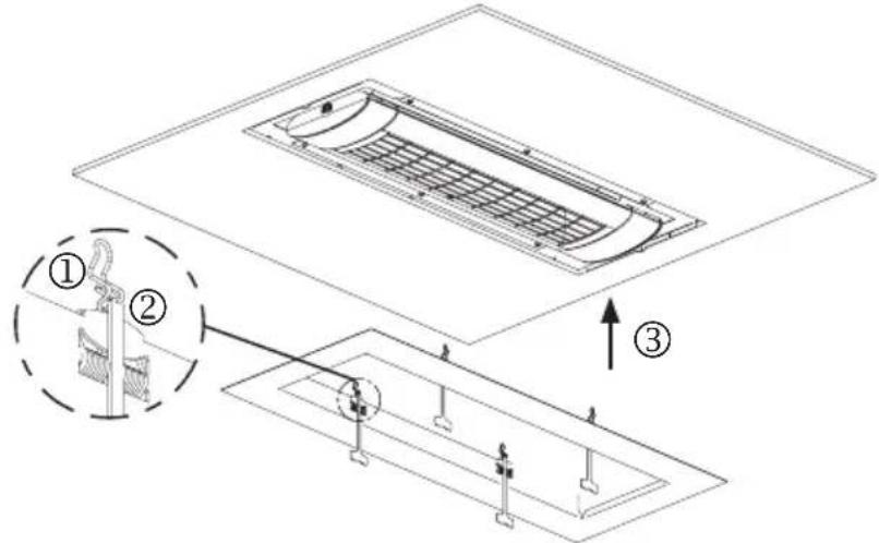 Etherma Solamagic SMS1PLUS1400T - Passo 3: Montare il telaio fisso - 1