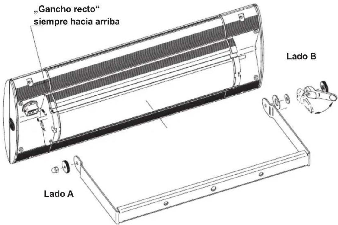 Etherma Solamagic SMS1PLUS1400T - Montaje radiador de calor con estribo - 2