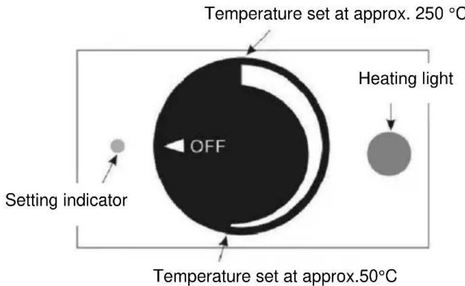 BARTSCHER GP1200 - Temperature setting - 1