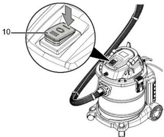 TROTEC VC 1200W - Mise en marche de l'appareil - 1