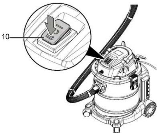 TROTEC VC 1200W - Mise en marche de l'appareil - 2