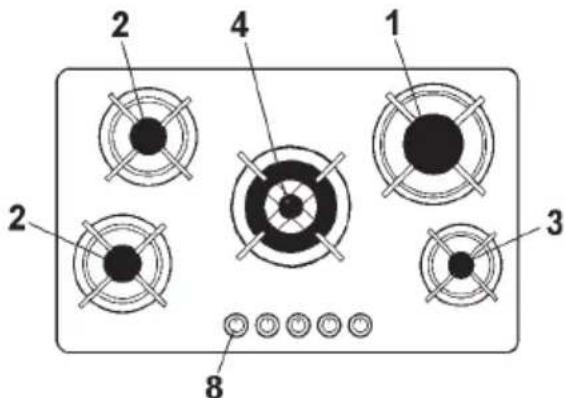 Glem Gas GV64HBK - MODELO - 6