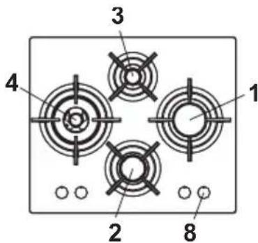 Glem Gas GV64HBK - MODELO - 4
