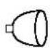 MARTIN MX10 Extreme - Face lisse vers la lampe Face texturée vers la scene - 1