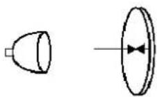 MARTIN MX10 Extreme - Face traitée vers la lampe - 1