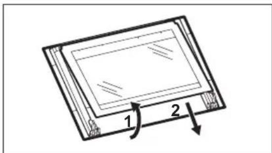 FAURE FCI6569PSA - NETTOYAGE DE LA PORTE DU FOUR - 9