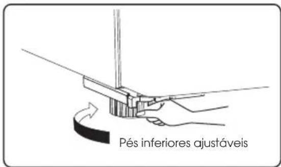 HISENSE RB645N4BFE - Nivelamento do aparelho - 2