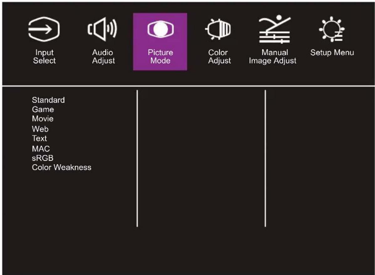 COOLER MASTER GM27FQS ARGB - Menu principal - 3