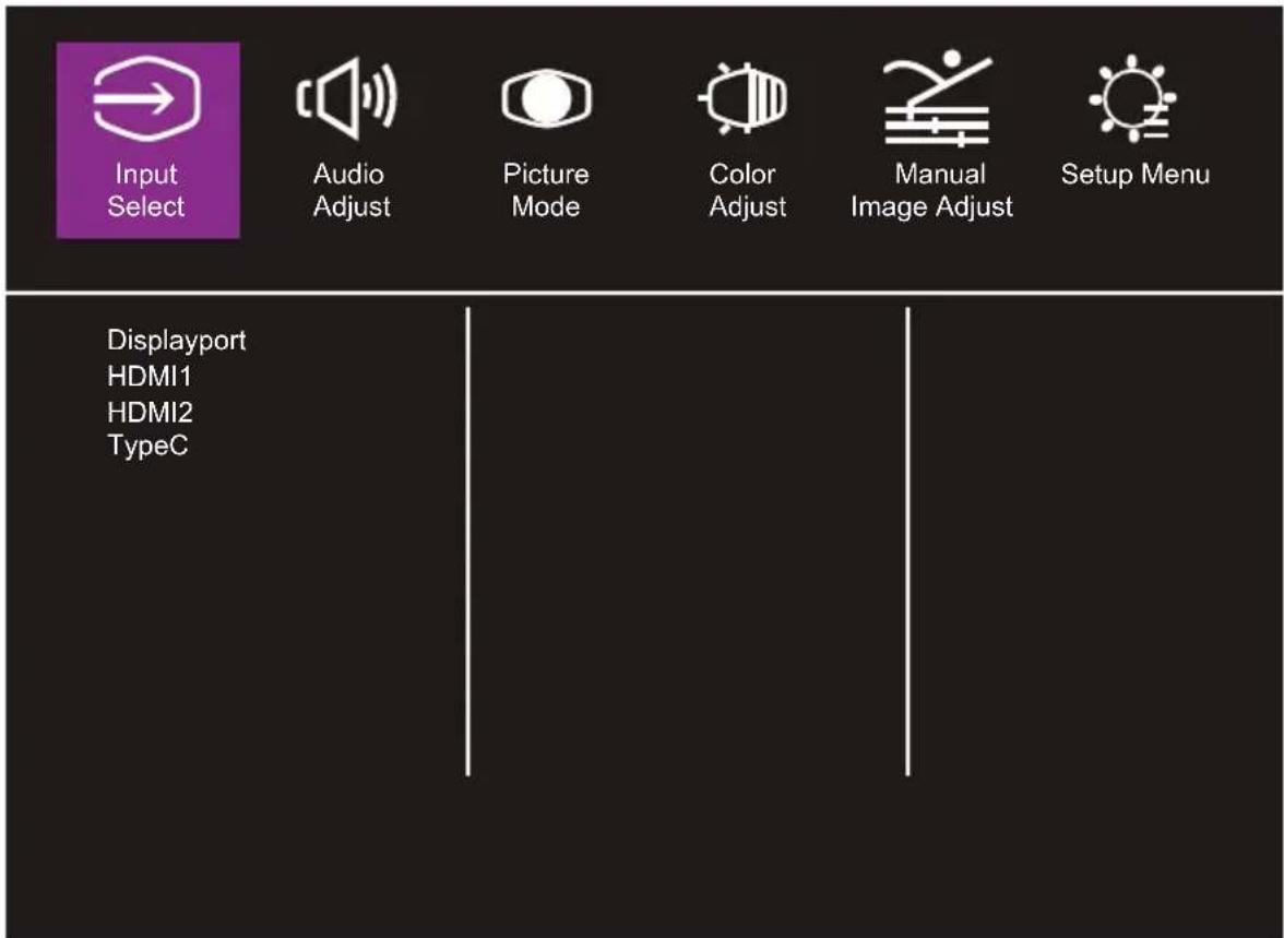 COOLER MASTER GM27FQS ARGB - Menu principal - 1