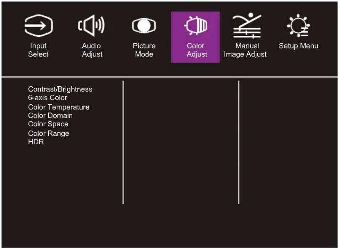COOLER MASTER GM27FQS ARGB - Menu principal - 4