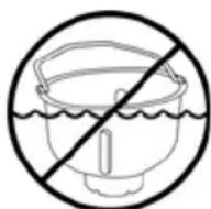 WestBend 41077 - Do not immerse bread pan in water or wash in automatic dishwasher as damage to bearing that turns the knead bar can occur. - 1