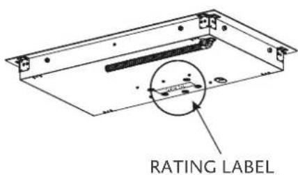 Hestan KIC30BK - RATING LABEL - 2