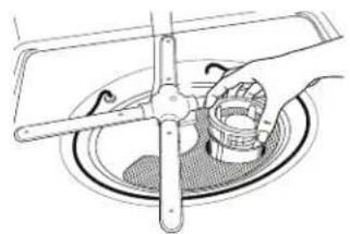KITCHENAID KDPE234GPS - Instrucciones para reinstalar los filtros - 1