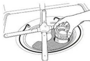 KITCHENAID KDPE234GPS - Instrucciones para guitar los filtros - 2