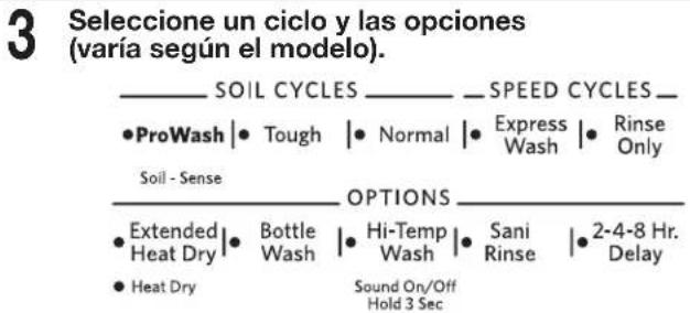 KITCHENAID KDPE234GPS - Agregue el detergente y el agente de enjuague. - 3