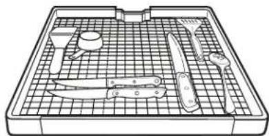 KITCHENAID KDPE234GPS - Canasta del tcercer nivel fácil de退市ar (en algunos modelos) - 2