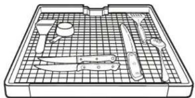 KITCHENAID KDPE234GPS - Panier du troisième niveau facile à enlever (sur certains modèles) - 1
