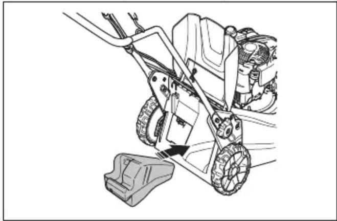 HUSQVARNA LB 553iV - To assemble the mulch plug (LC 551iV accessory) - 1