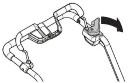 HUSQVARNA LB 553iV - 将启动禁止器推出。 - 1