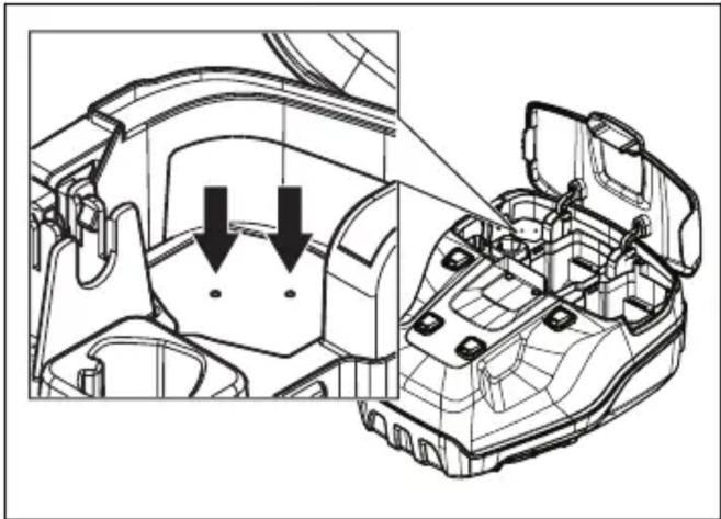 HUSQVARNA LB 553iV - Pentru a instala senzorul - 1