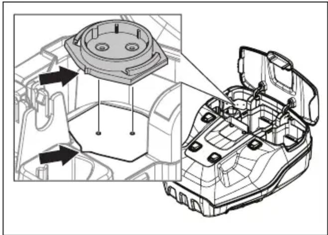 HUSQVARNA LB 553iV - So installieren Sie den Sensor - 4
