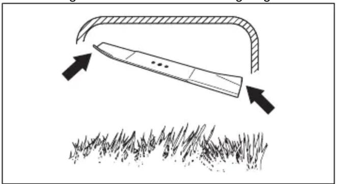 HUSQVARNA LB 553iV - So tauschen Sie das Messer aus - 3