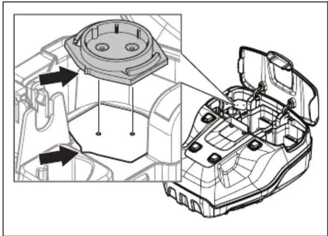 HUSQVARNA LB 553iV - De sensor monteren - 4
