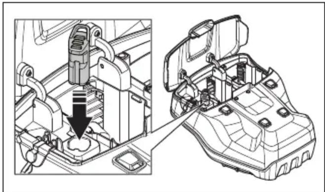 HUSQVARNA LB 553iV - Uruchamianie produktu - 1