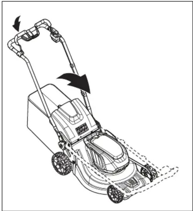 HUSQVARNA LB 553iV - Seadme seadmine transportasendisse (LC 551iV) - 2
