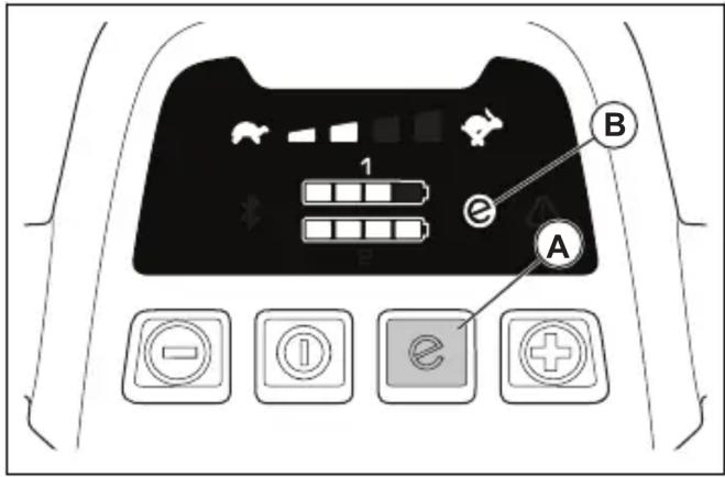 HUSQVARNA LB 553iV - Utilizarea funcției SavE SavE - 1