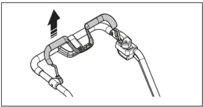 HUSQVARNA LB 553iV - Motorbremsehändtag - 1