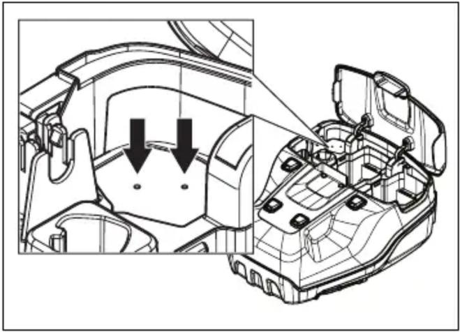 HUSQVARNA LB 553iV - To install the sensor - 1