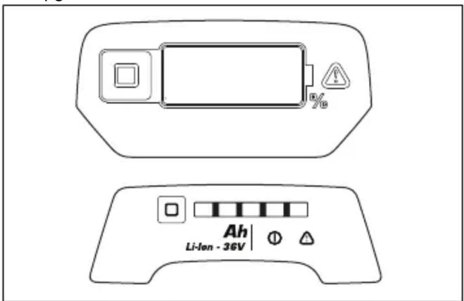 HUSQVARNA LB 553iV - Acculaadstatus - 3