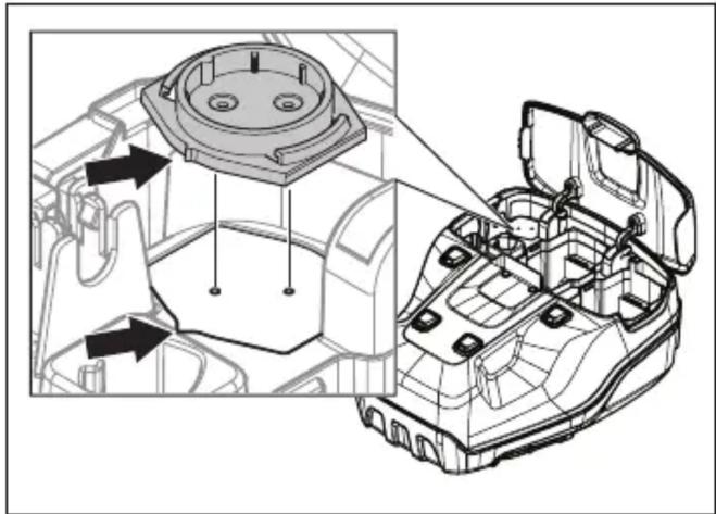 HUSQVARNA LB 553iV - Jutiklio diegimas - 4