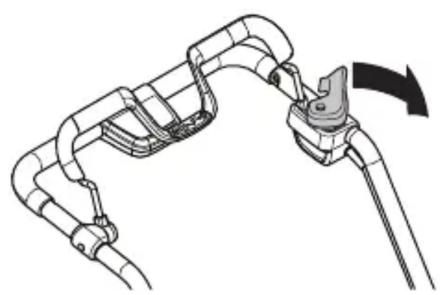 HUSQVARNA LB 553iV - Başlatma engelleyicinin kontrol edilmesi - 1