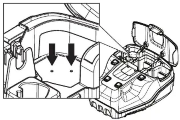 HUSQVARNA LB 553iV - So installieren Sie den Sensor - 1